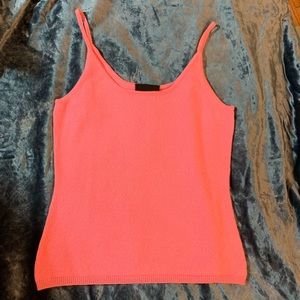 ITALIAN CASHMERE PINK CAMI CAMISOLE TANK T…
